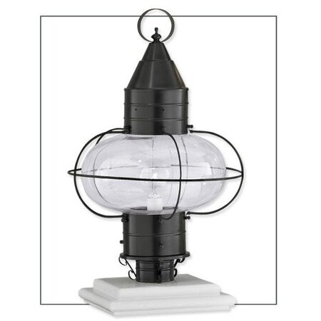 Norwell Classic Onion Large Post Light 1510-BL-CL